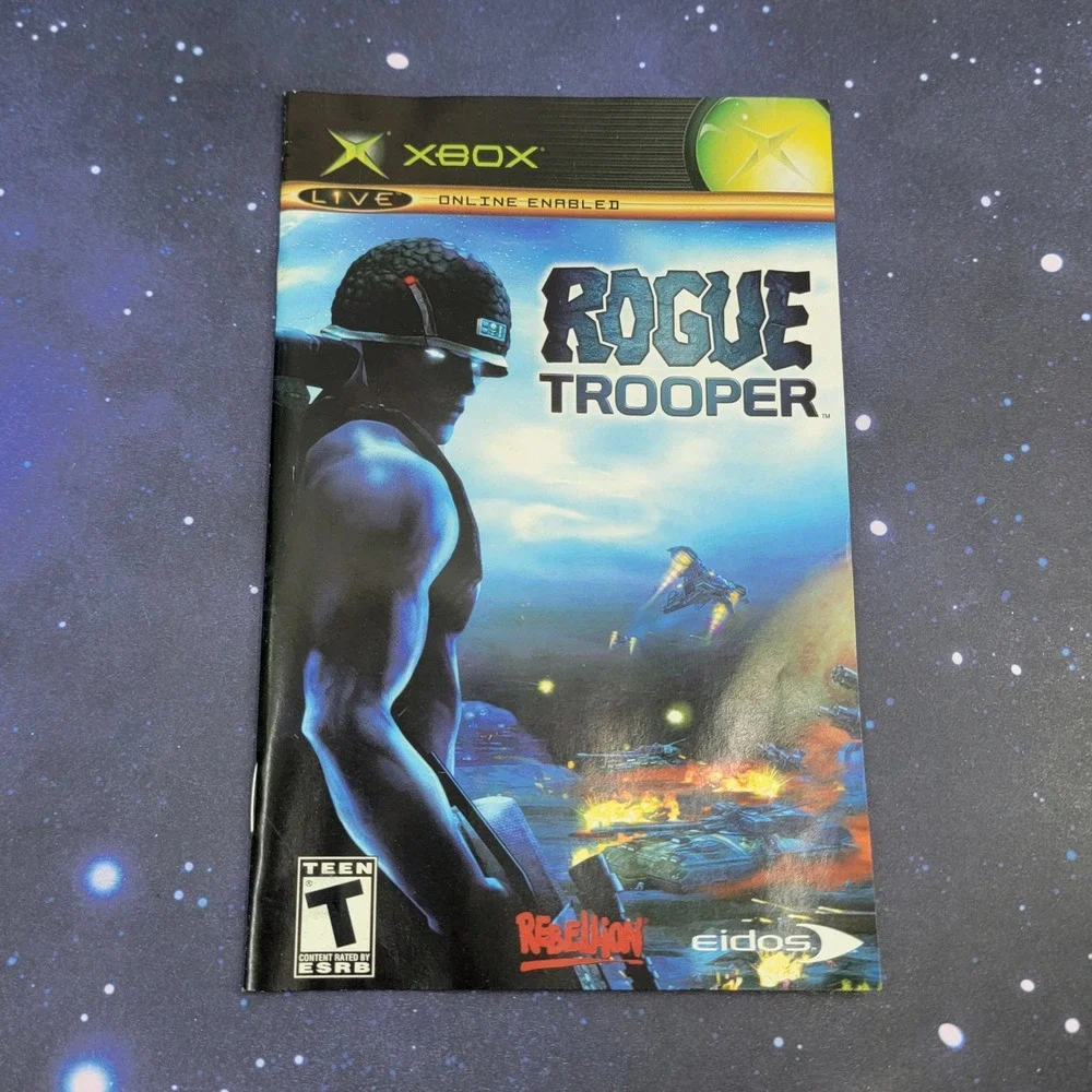 Rogue Trooper Microsoft Xbox 2006 CIB Complete Original Case Manual Eidos NTSC